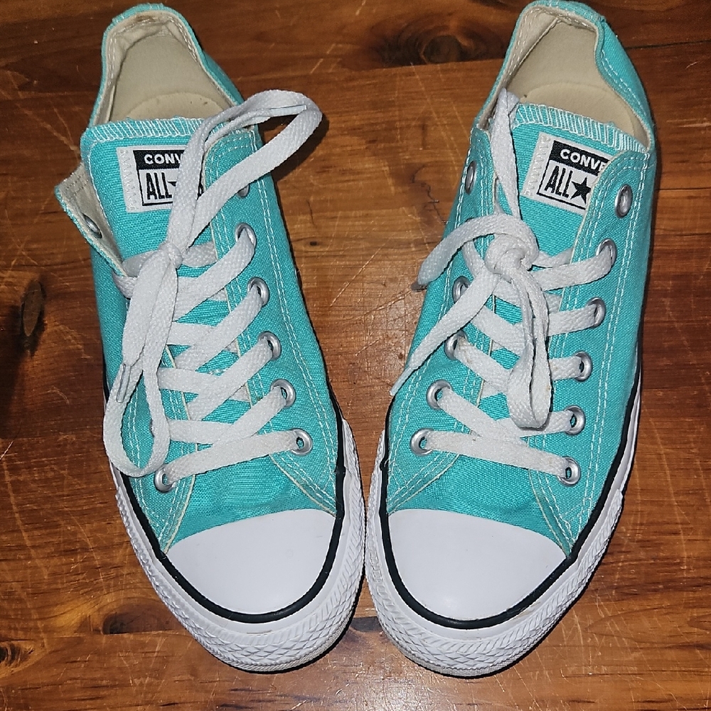 Converse Mint Green/Aqua All Star Sneakers Size 6 Men OR 8 Women
